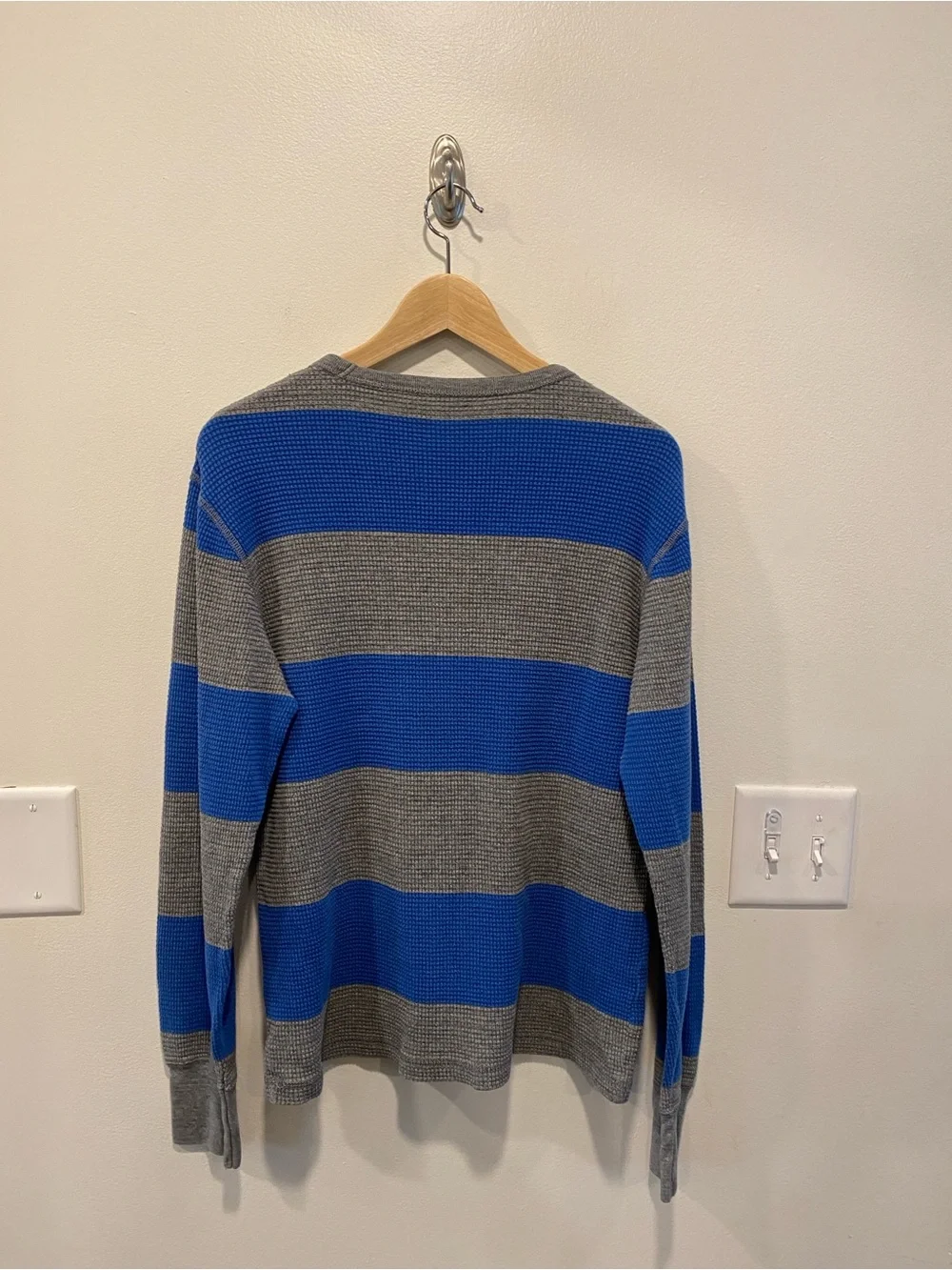 Y2K American Eagle Mens Vintage Fit size medium waffle thermal preppy grunge